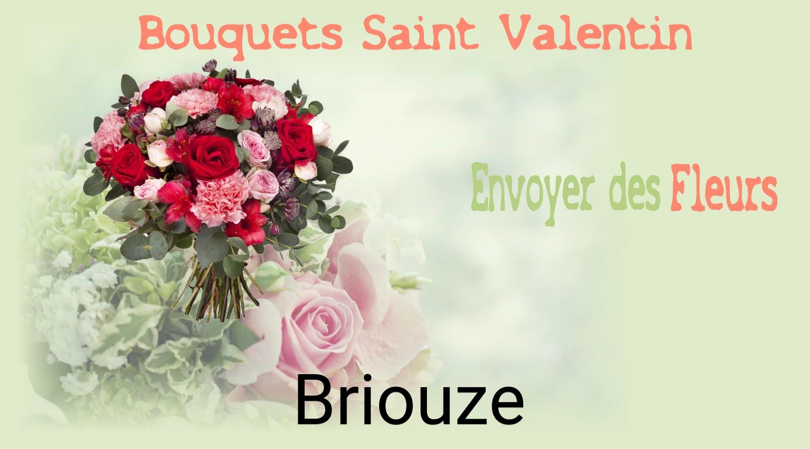 Roses de Saint-Valentin livrées à Briouze